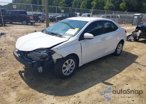 2017 Toyota Corolla L z USA, uszkodzony, nr VIN 2T1BURHE0HC859897